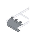 Middle Atlantic CLH-ED11 Cable Ladder Drops - End Drop